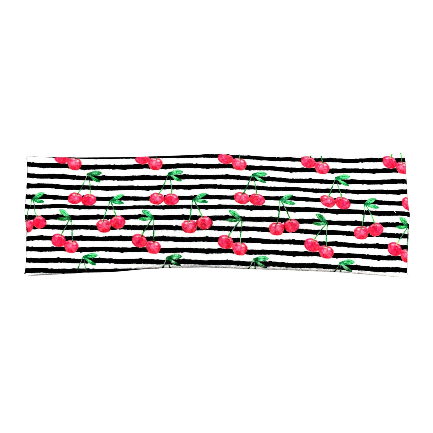 Cherry Stripe Headband for Women