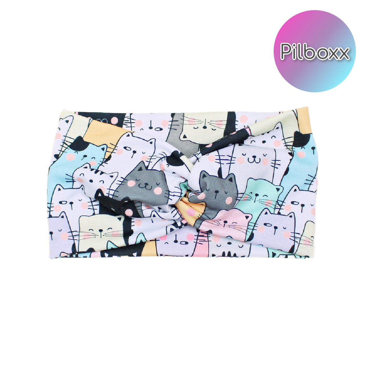 Pastel Cats Headband