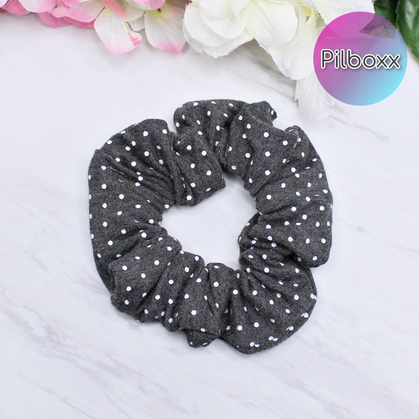 Romantic Hair Scrunchie Set of 3 or singles