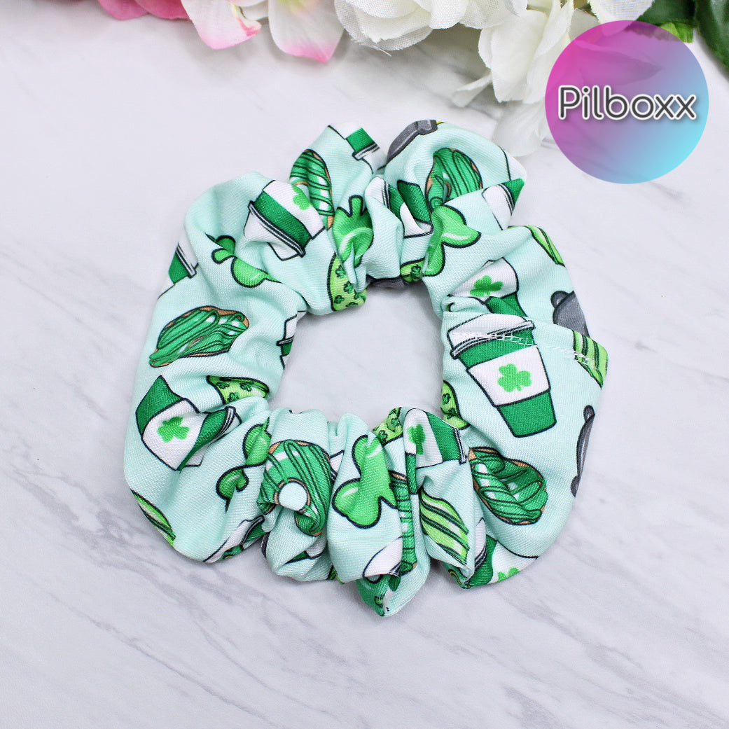 St Patrick's Day Scrunchie Set of 3