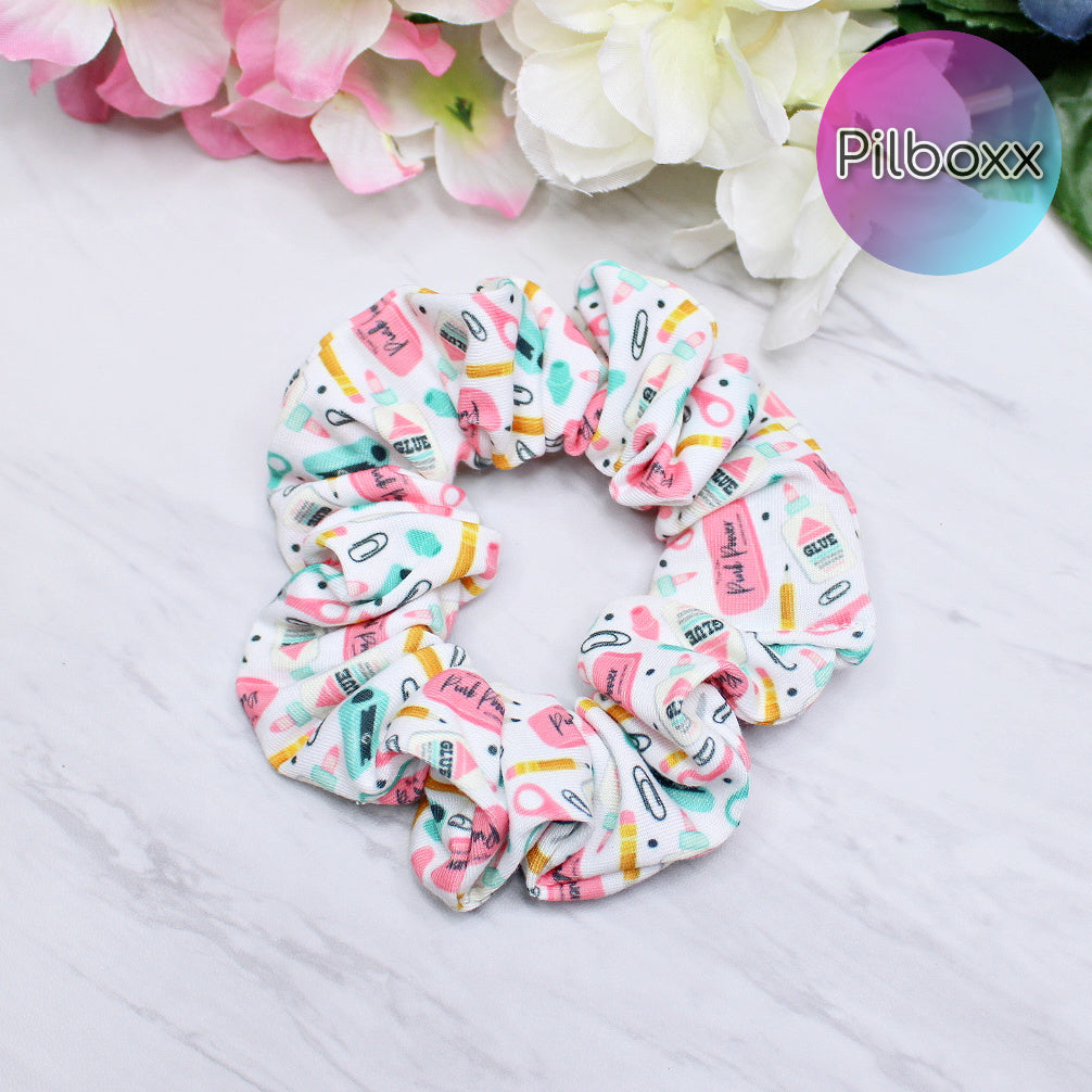 School Teacher Scrunchie Set of 2 or Singles