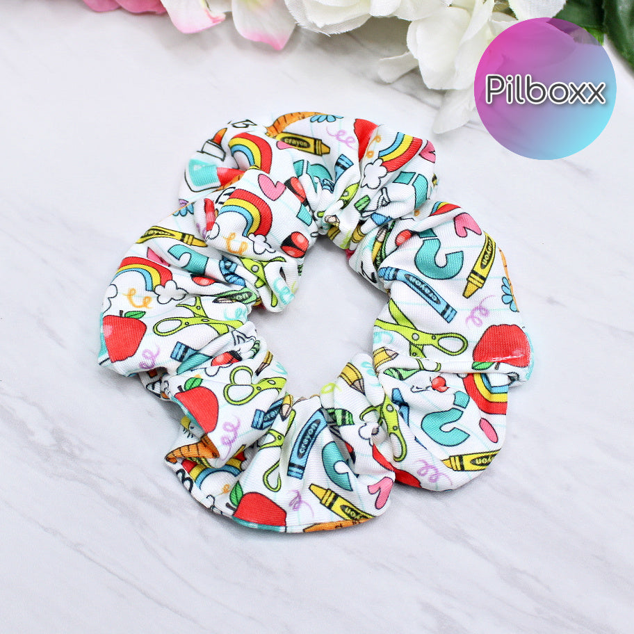 School Teacher Scrunchie Set of 2 or Singles