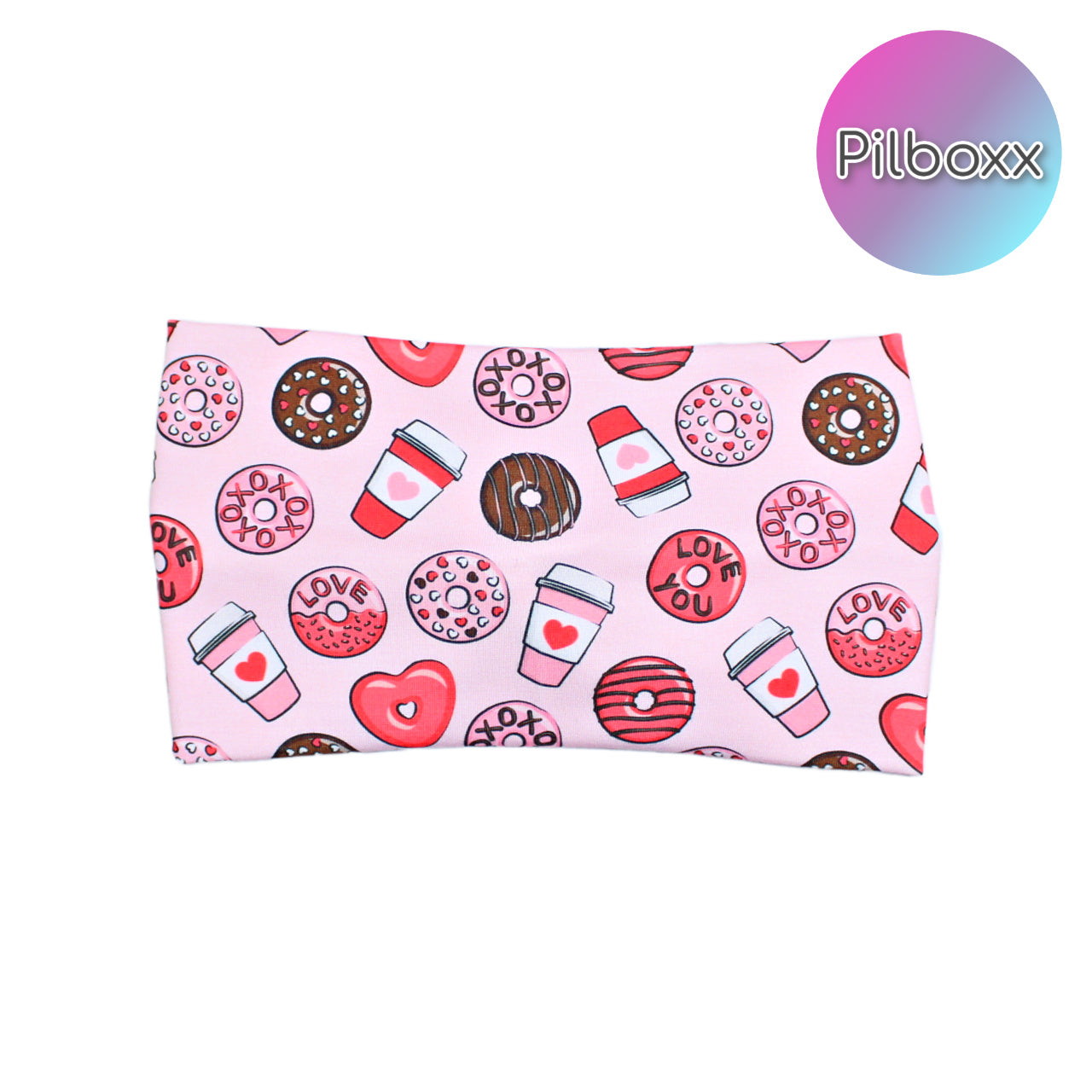 Pink Valentine's Day Donut Headband