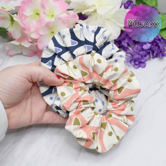 Cotton Cat Scrunchie Set or 2 or singles