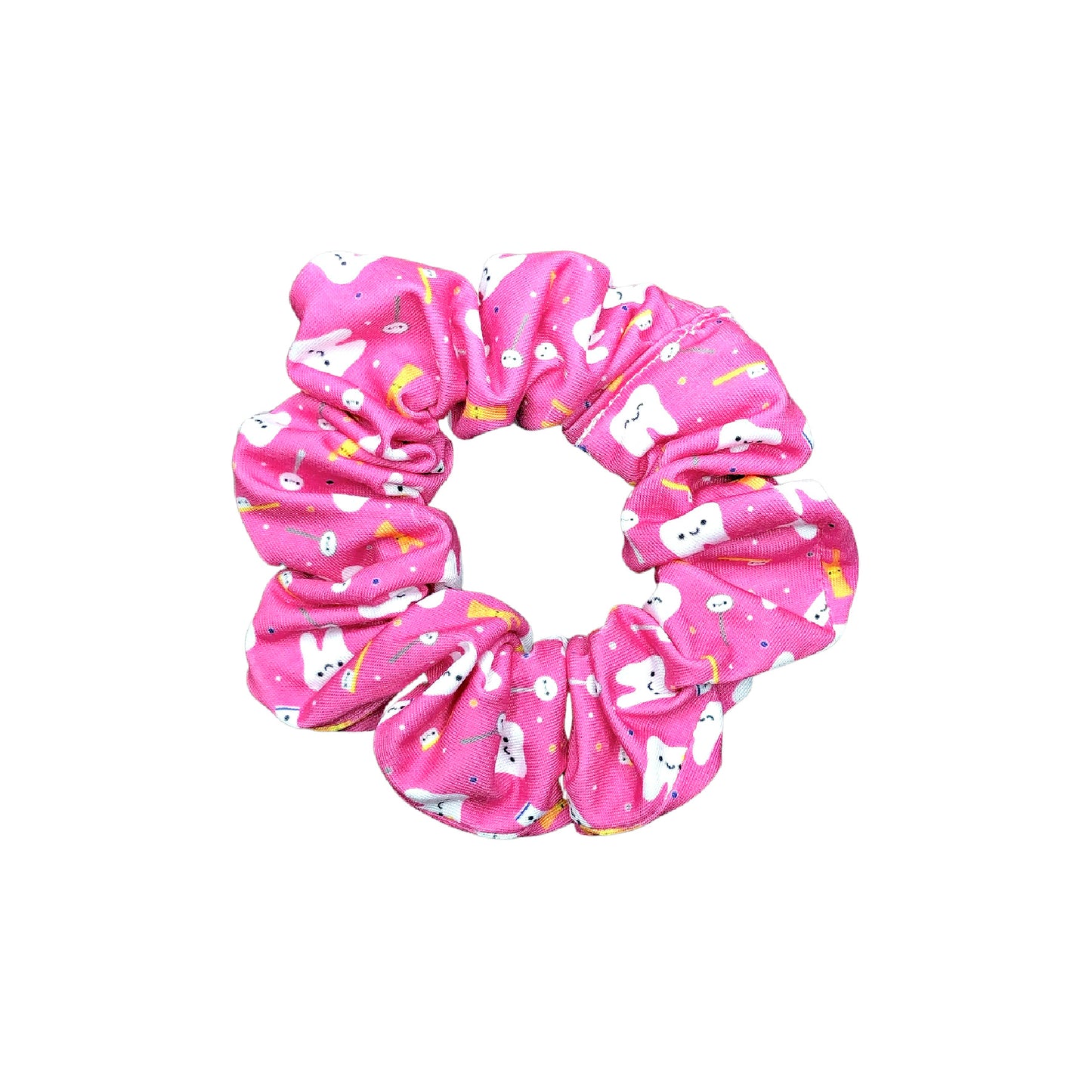 Kawaii Teeth Dental Hair Tie - Pink or Blue