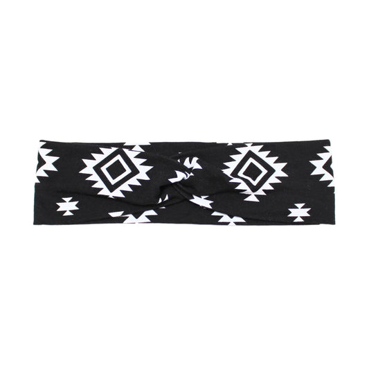 Black Southwestern Headband