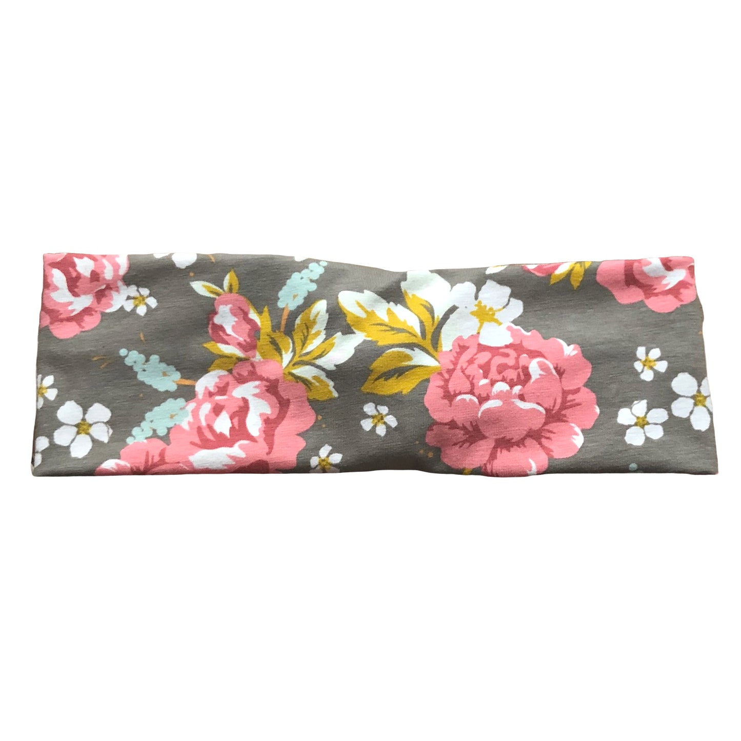 Boho Taupe Flower Headband for Women