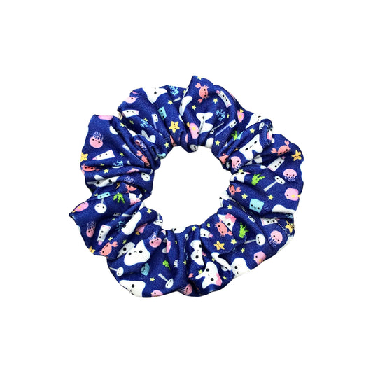 Blue Ocean Teeth Scrunchie