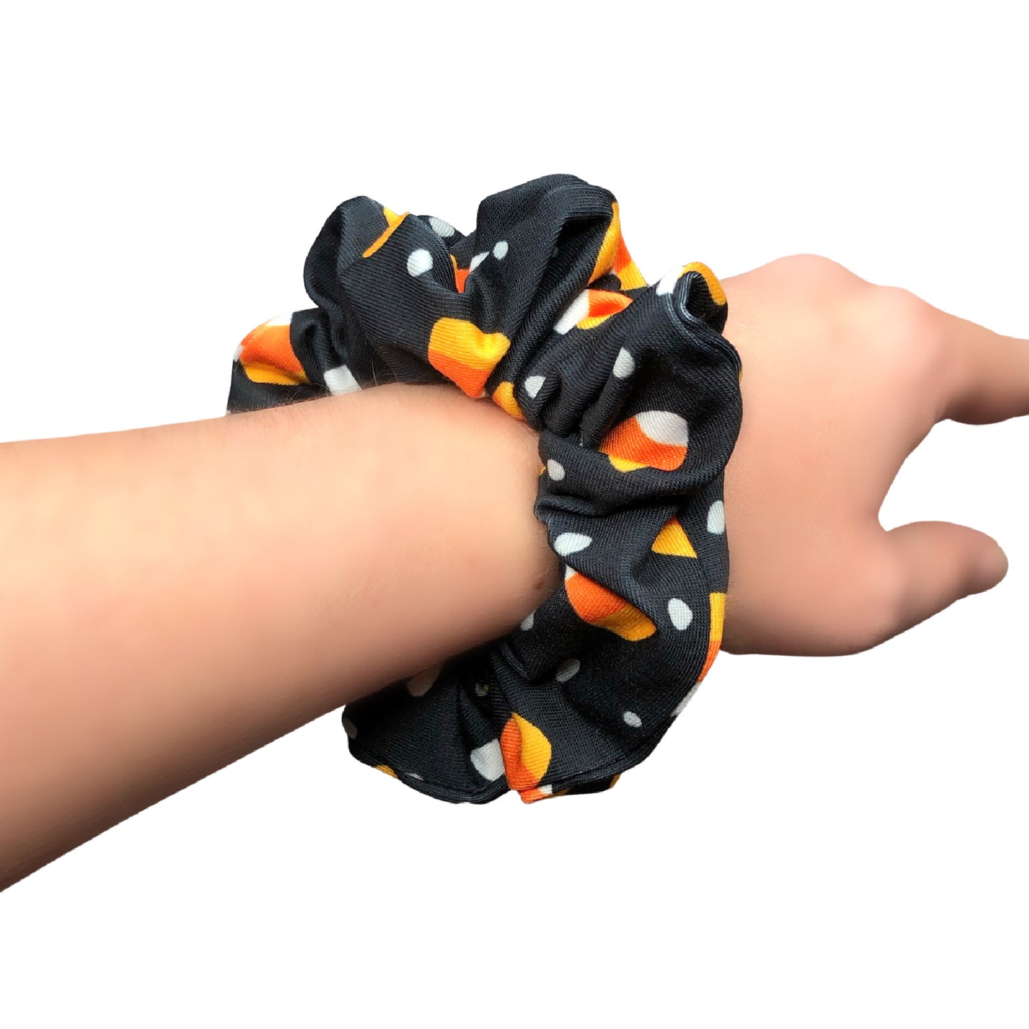 Candy Corn Scrunchie