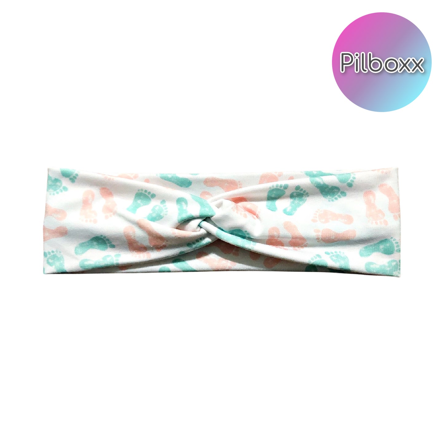 Baby Footprint NICU / L&D Headbands