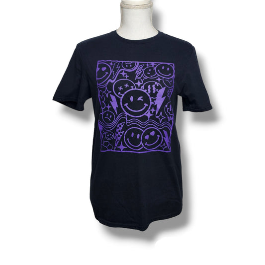 Retro Happy Face Adult Unisex T-Shirt