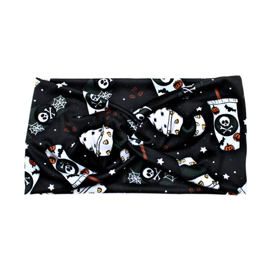 Spooky Coffee Halloween Headband