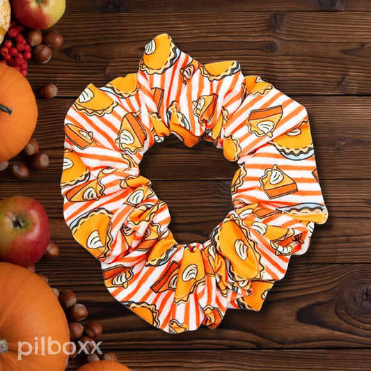 Pumpkin Pie Scrunchies