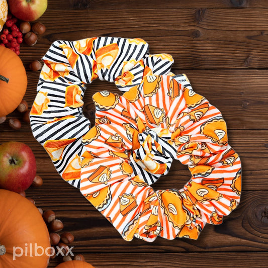 Pumpkin Pie Scrunchies