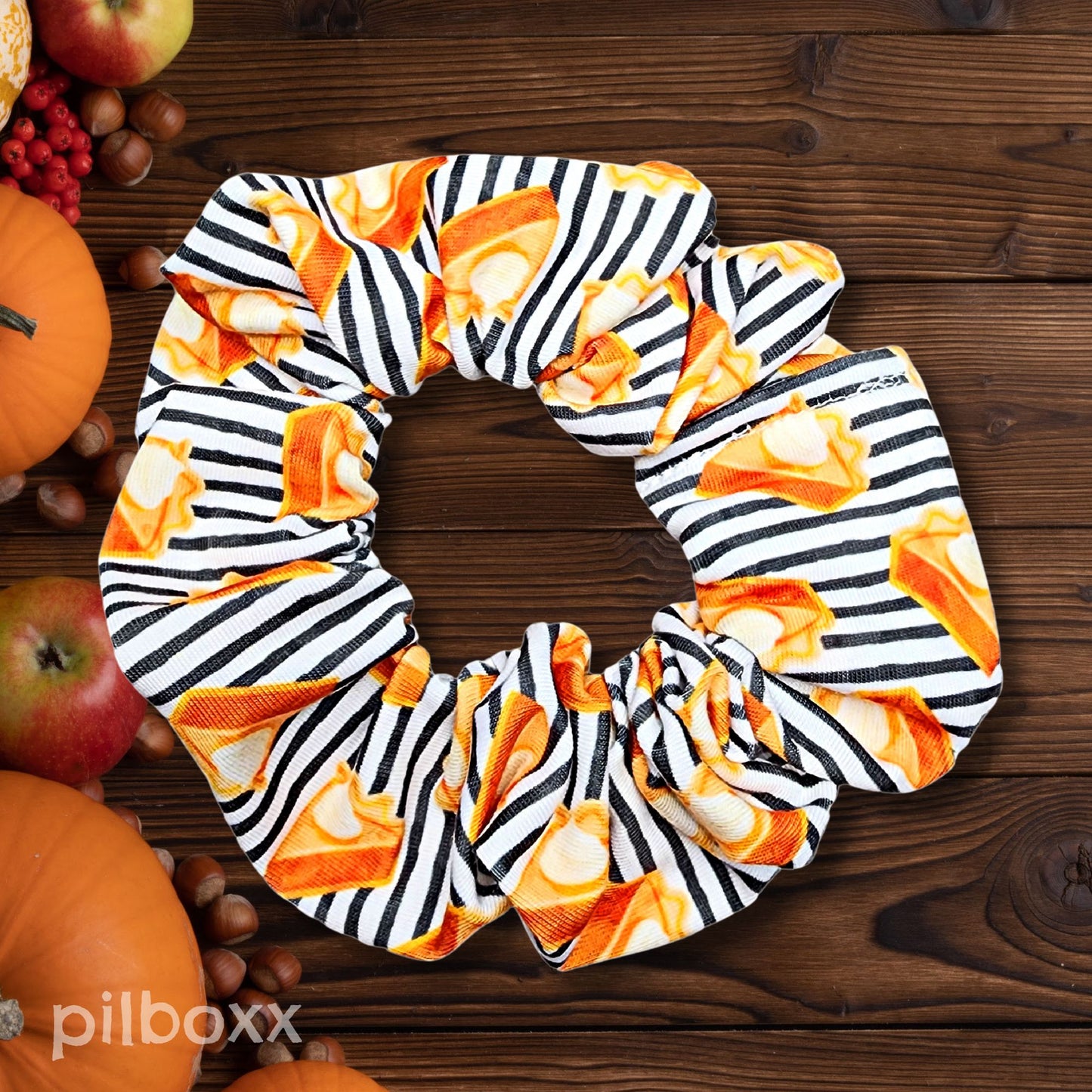 Pumpkin Pie Scrunchies