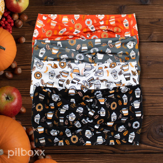Wide Fall Coffee Headband