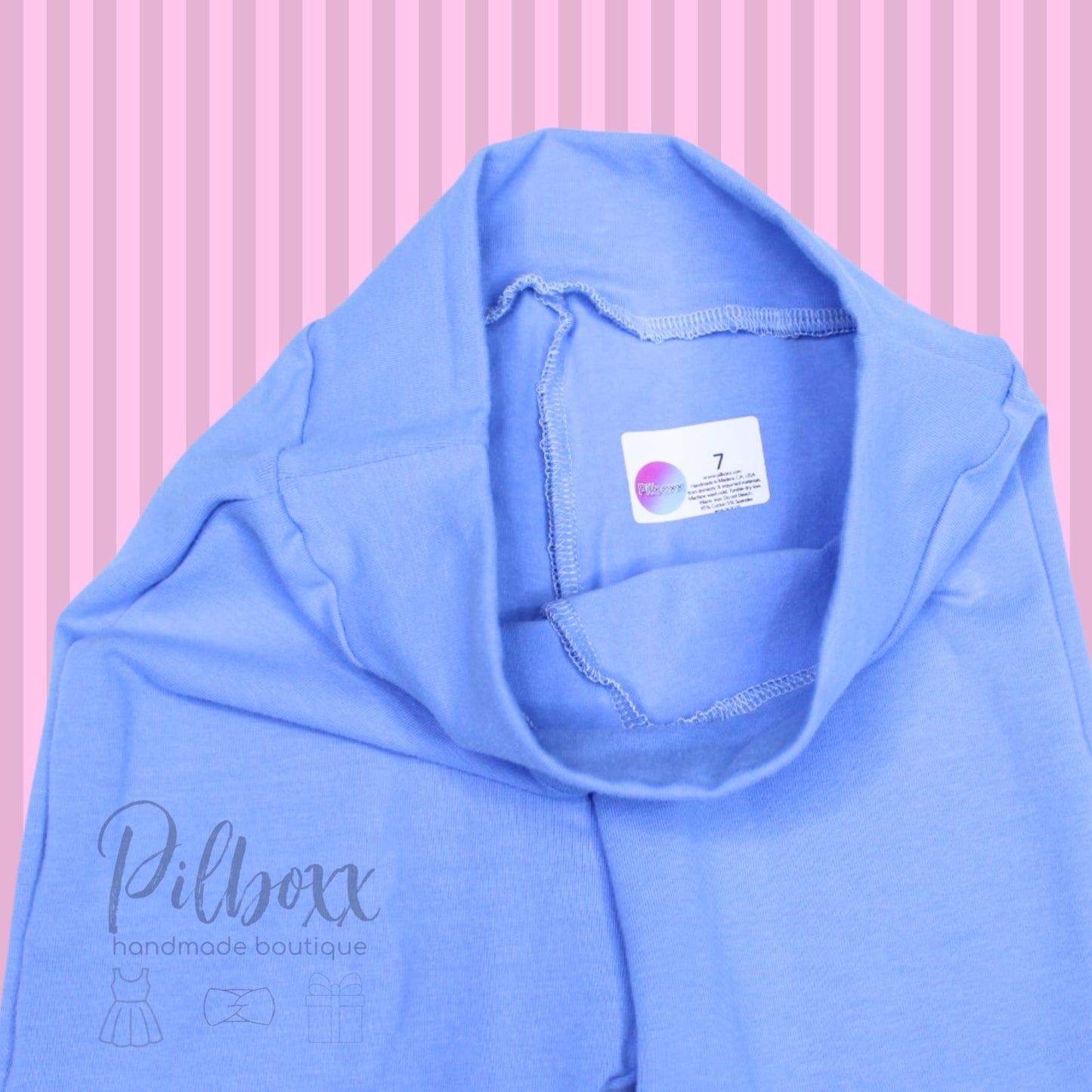 Kids Bright Flare Cotton Leggings