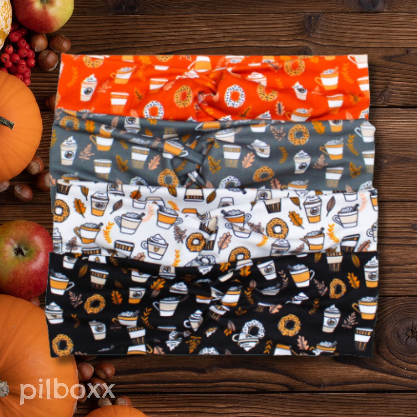 Pumpkin Spice Latte Coffee Headband