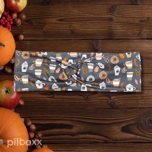 Pumpkin Spice Latte Coffee Headband