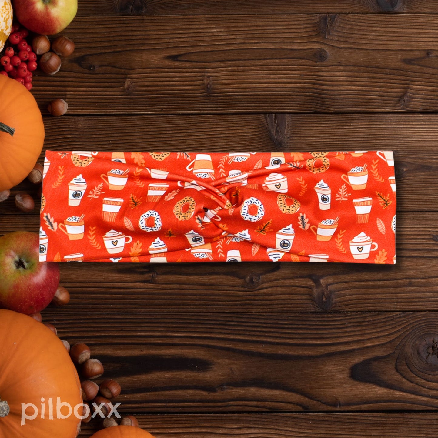 Pumpkin Spice Latte Coffee Headband