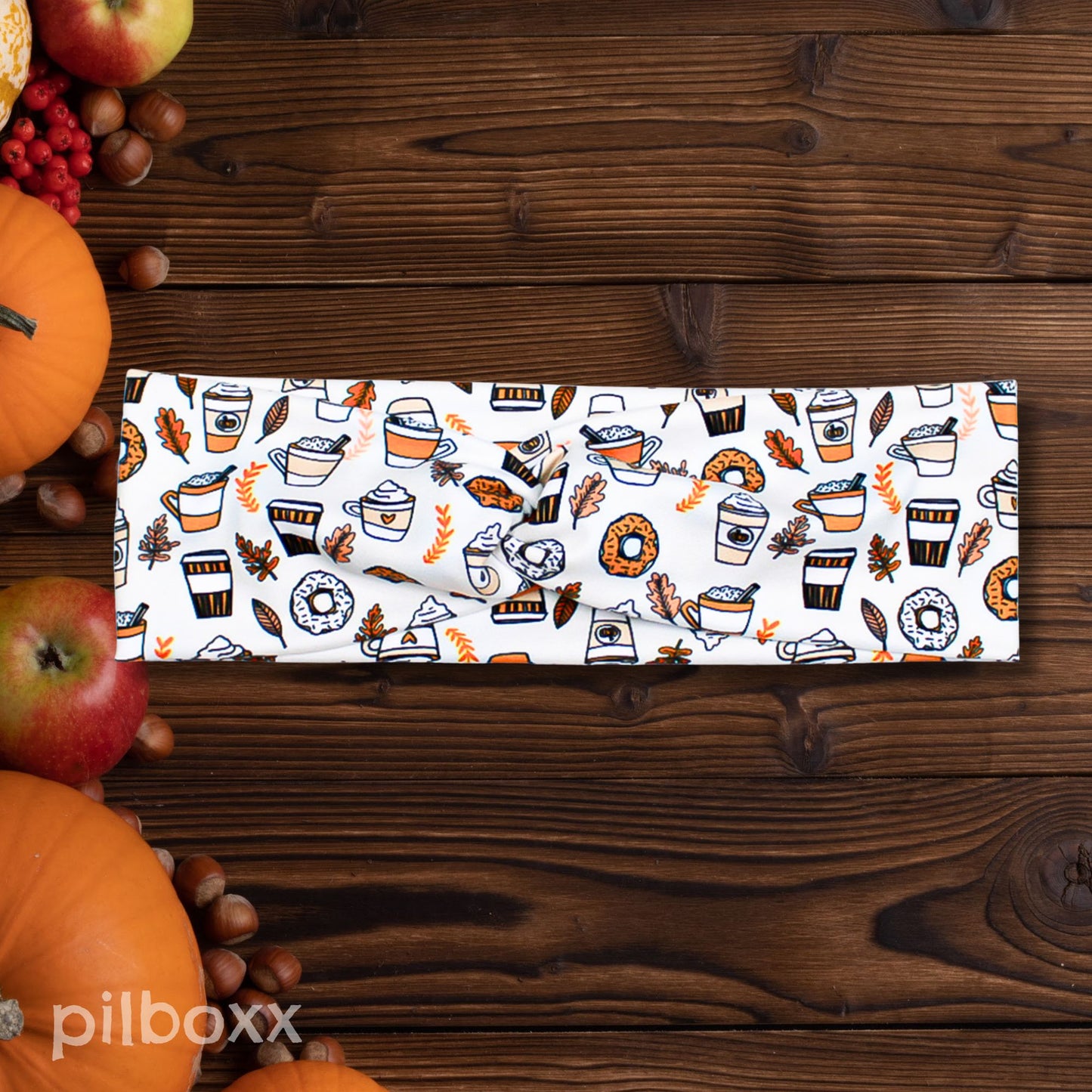 Pumpkin Spice Latte Coffee Headband