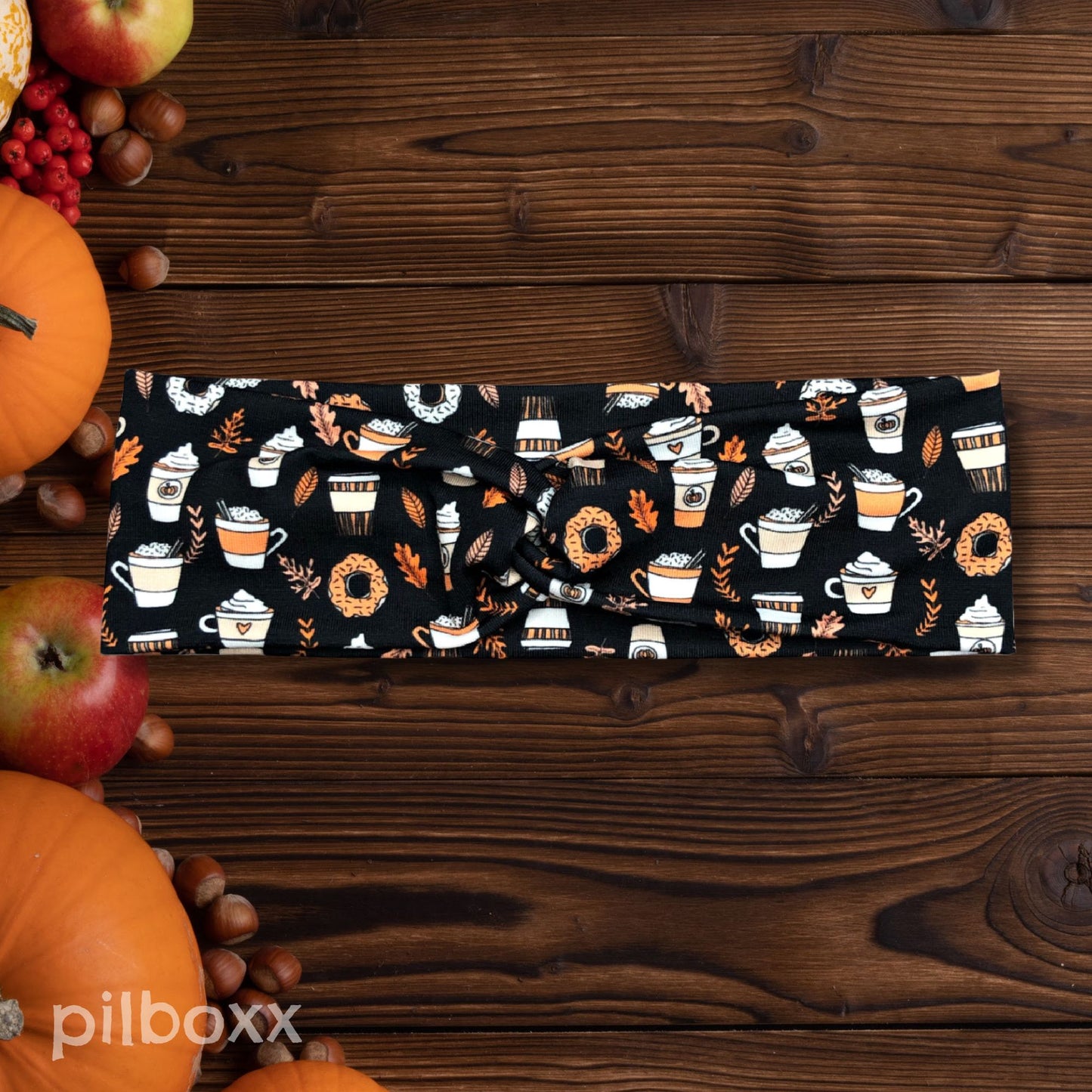Pumpkin Spice Latte Coffee Headband