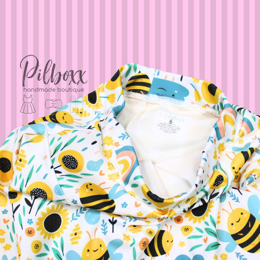 Bee Skirted Leggings, Size 6