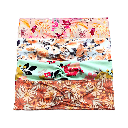 Vintage Floral Headbands