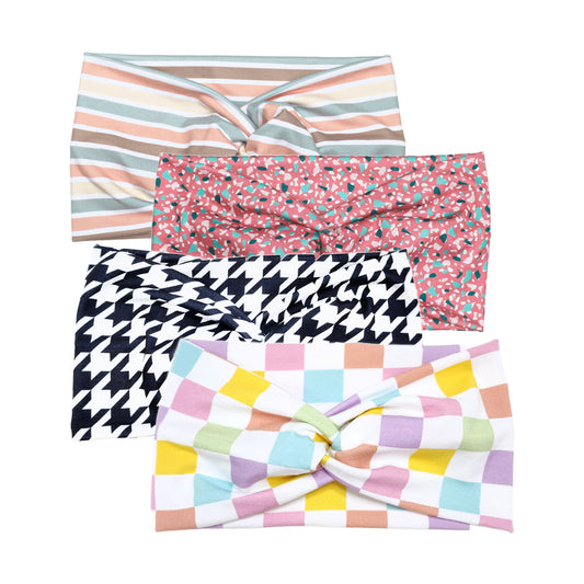 Wide Fun Abstract Headbands
