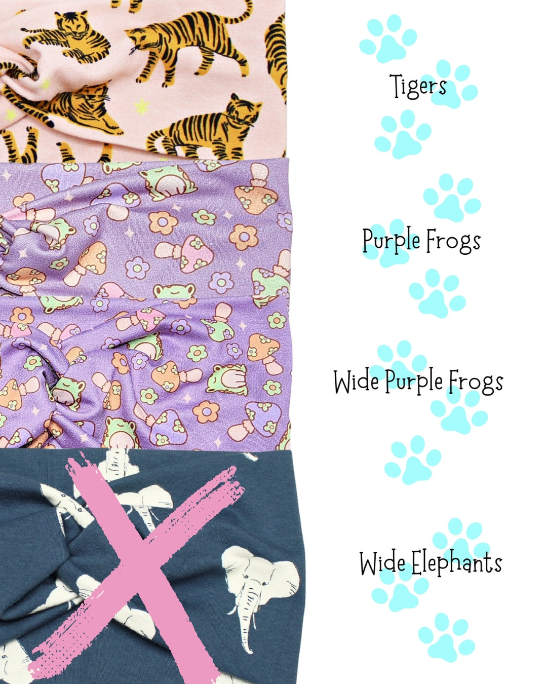 Animal Print Headbands