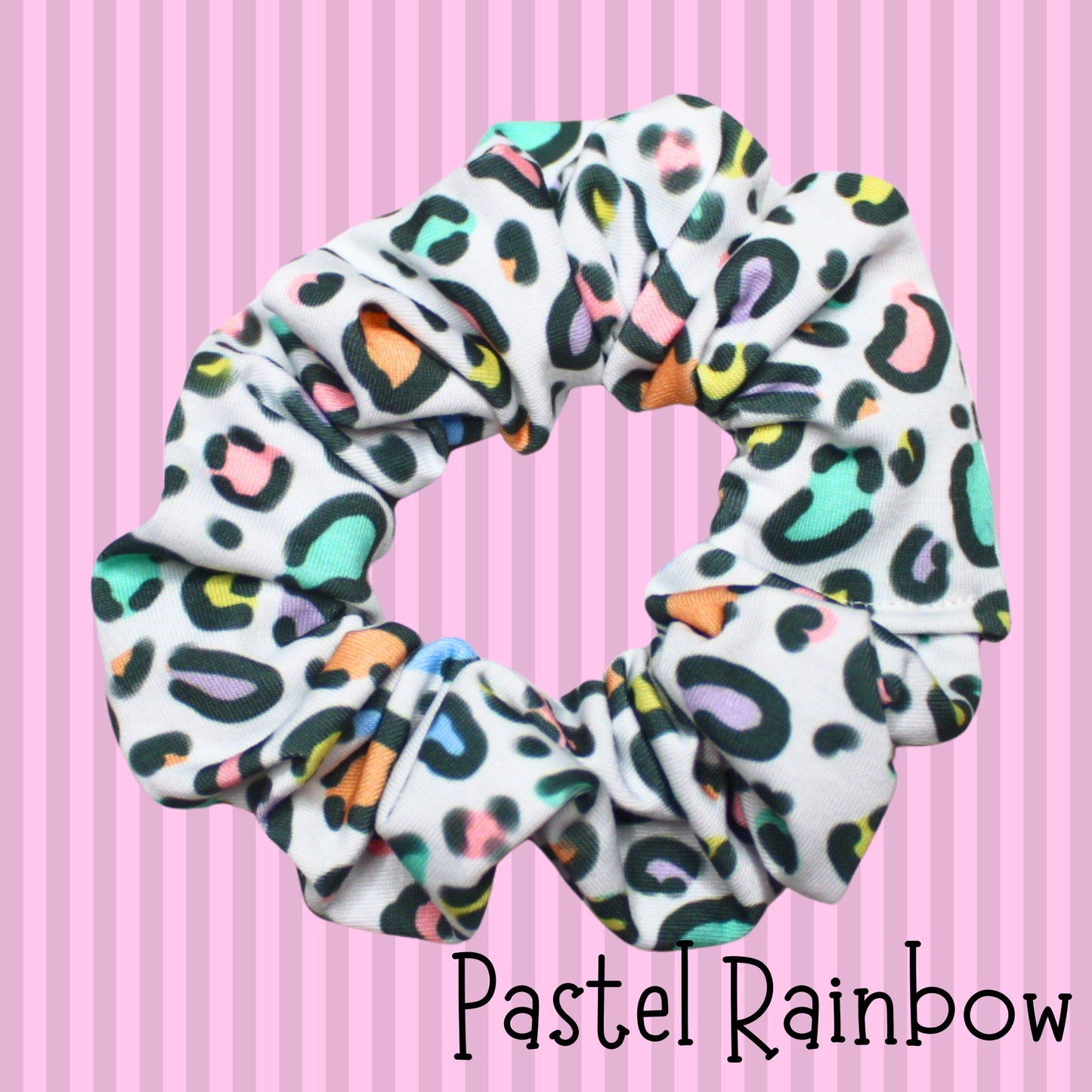 Animal Print Scrunchies