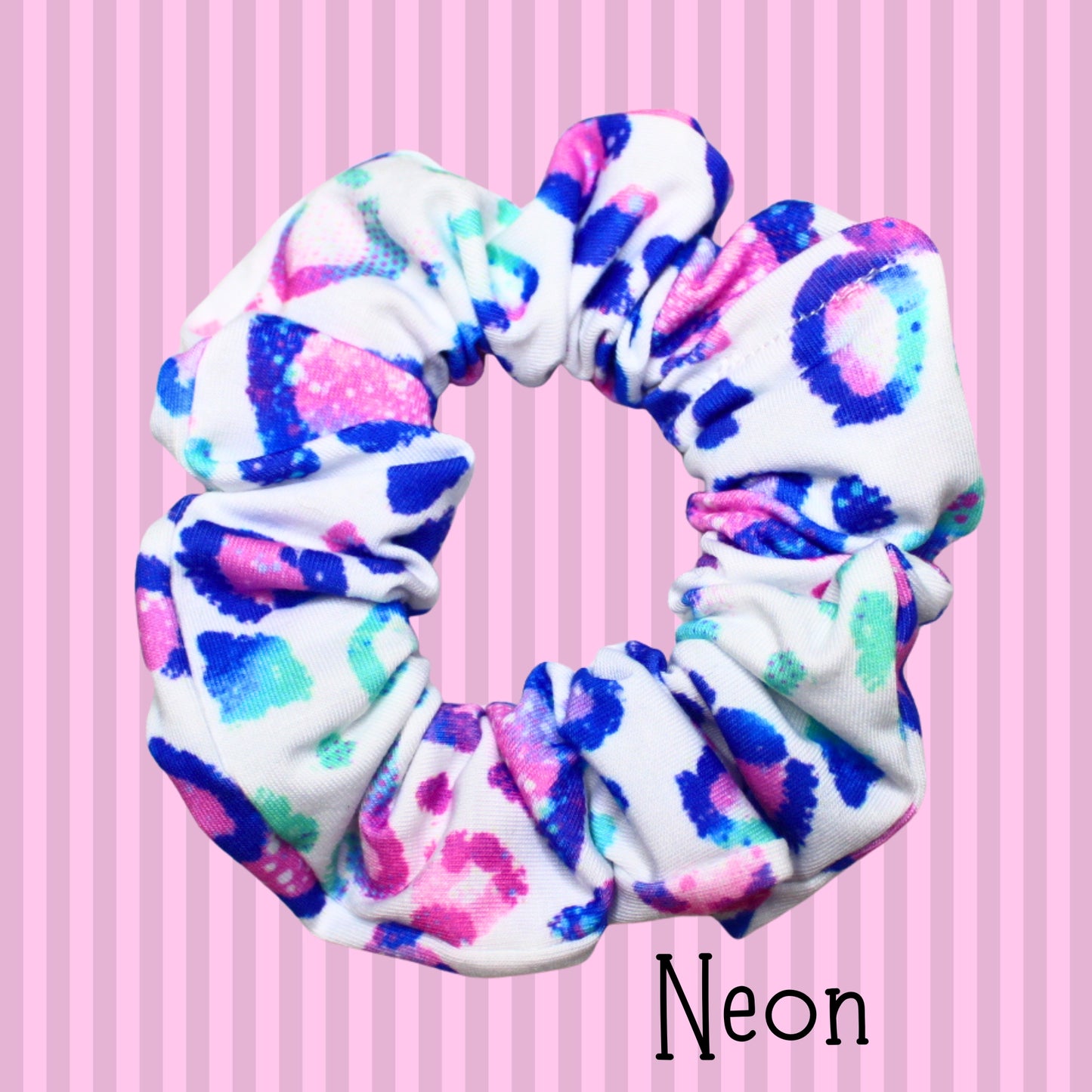 Animal Print Scrunchies