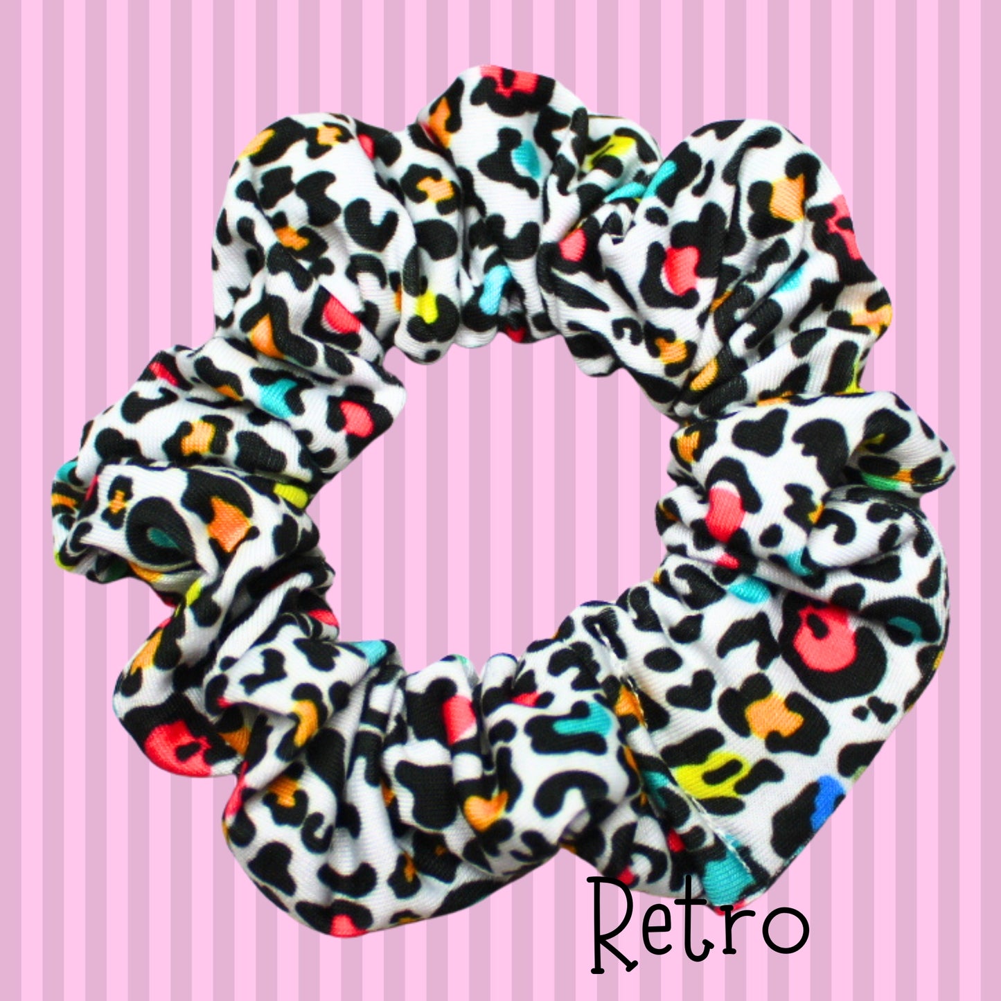 Animal Print Scrunchies