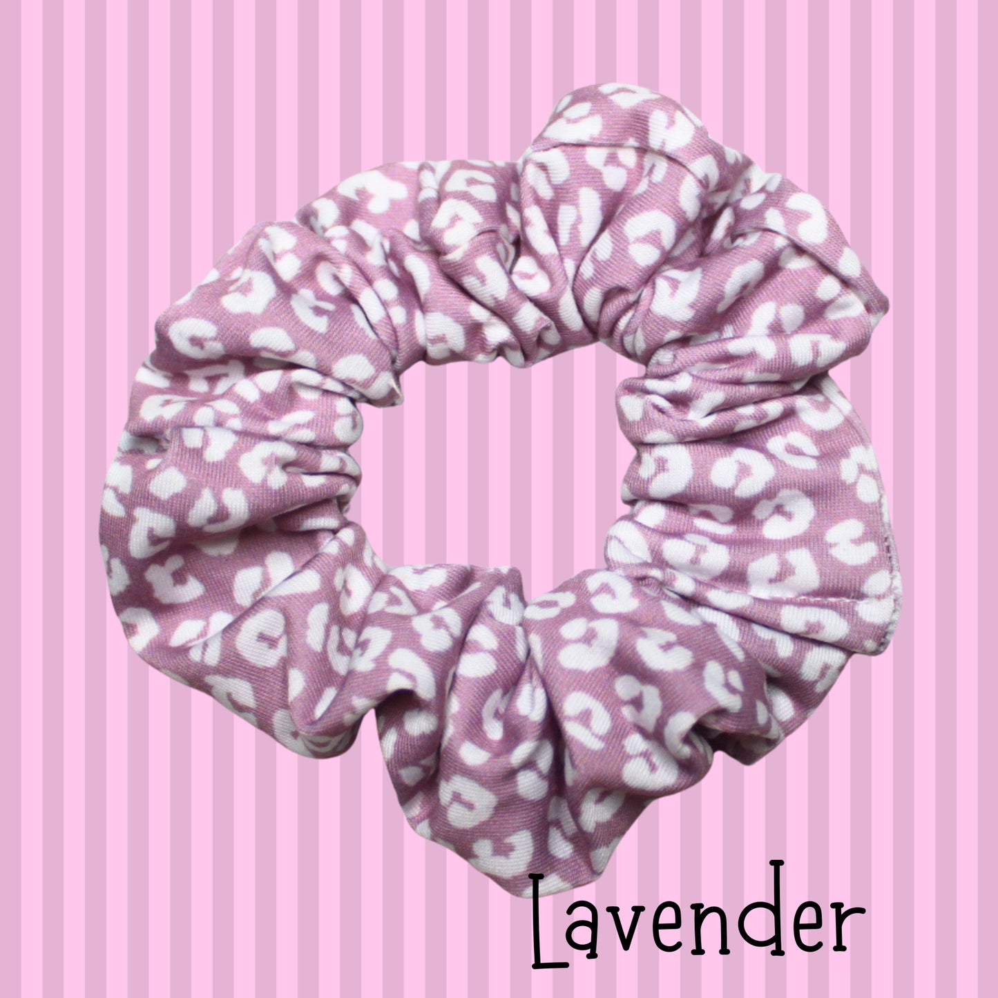 Animal Print Scrunchies