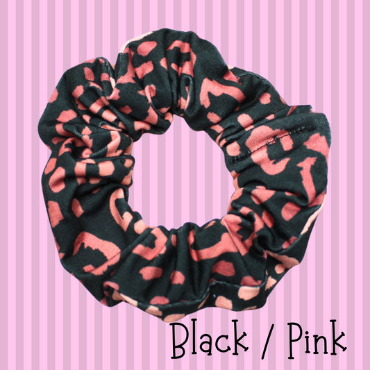 Animal Print Scrunchies