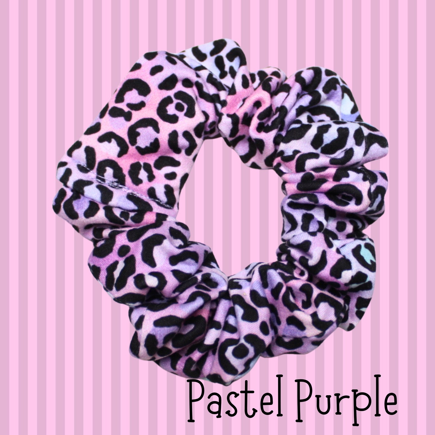 Animal Print Scrunchies