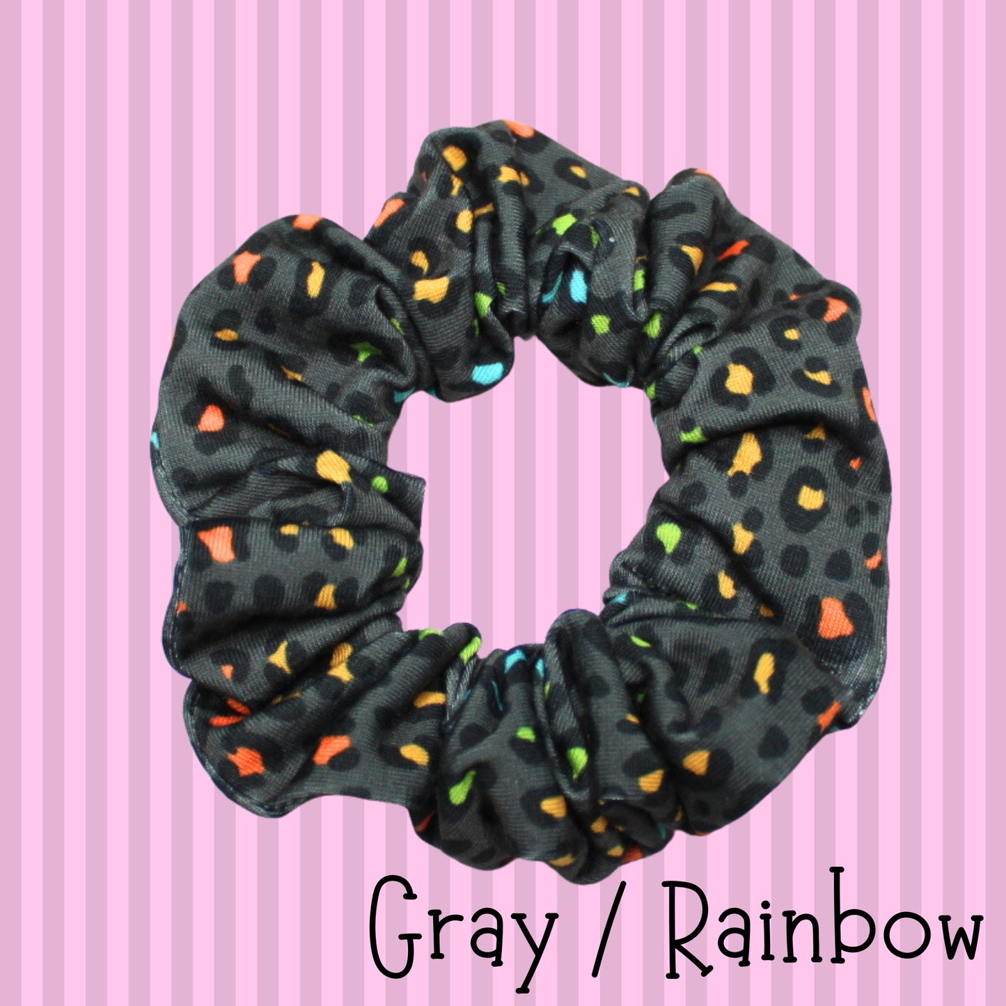 Animal Print Scrunchies