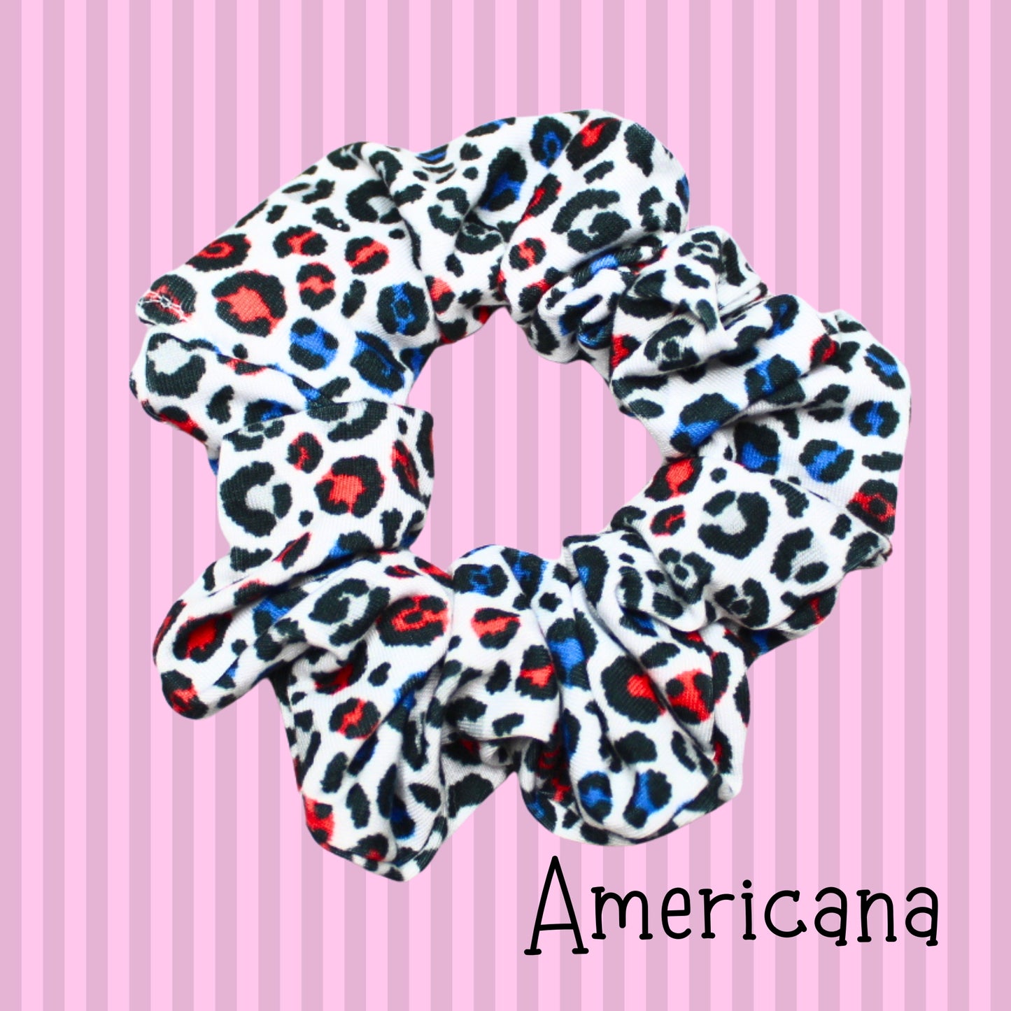 Animal Print Scrunchies