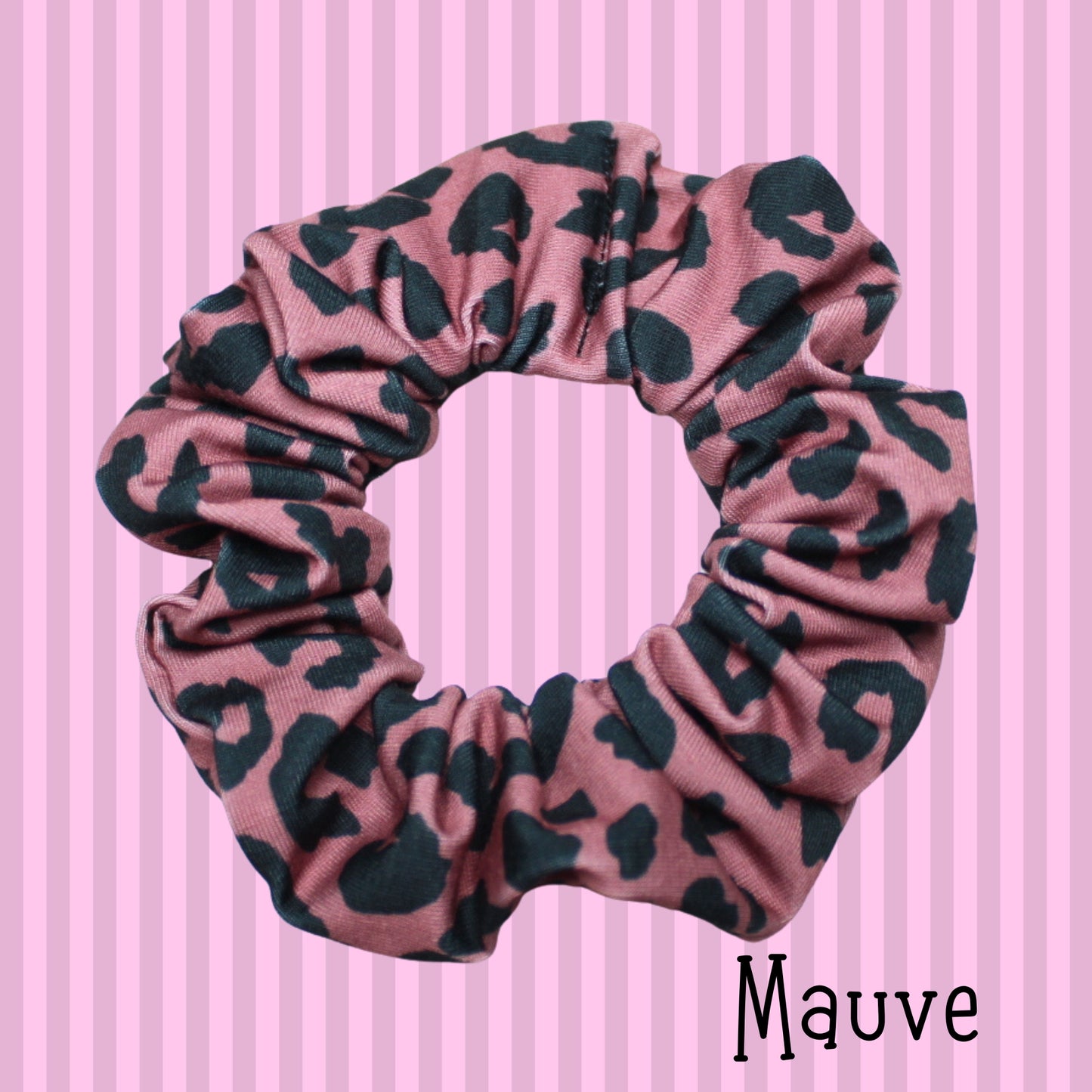 Animal Print Scrunchies
