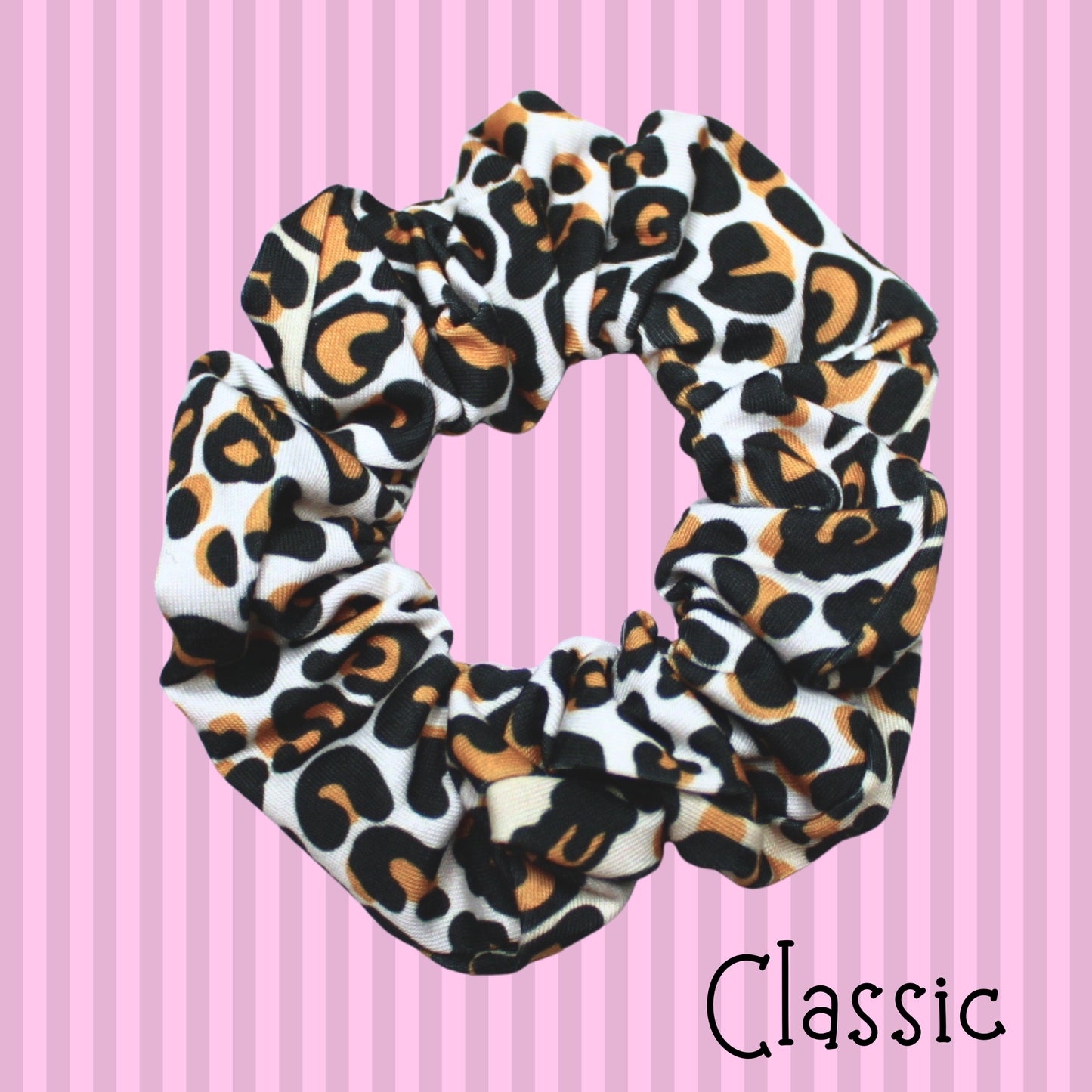 Animal Print Scrunchies