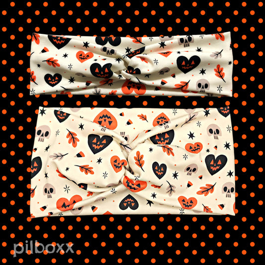 Halloween Hearts Headband