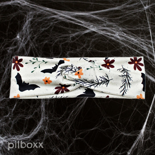 Sandy Floral Bat Headband