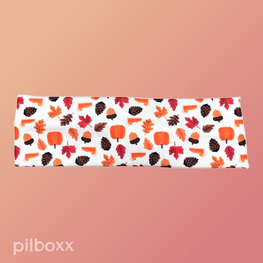 Fall Leaves and Pumpkin Pie Headband