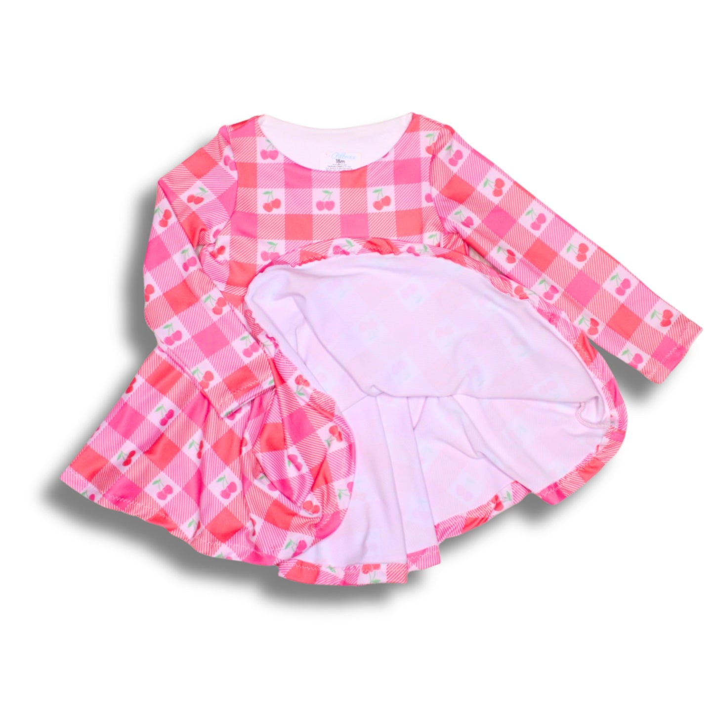 Girls Cherry Dress, TAT 2-3 weeks