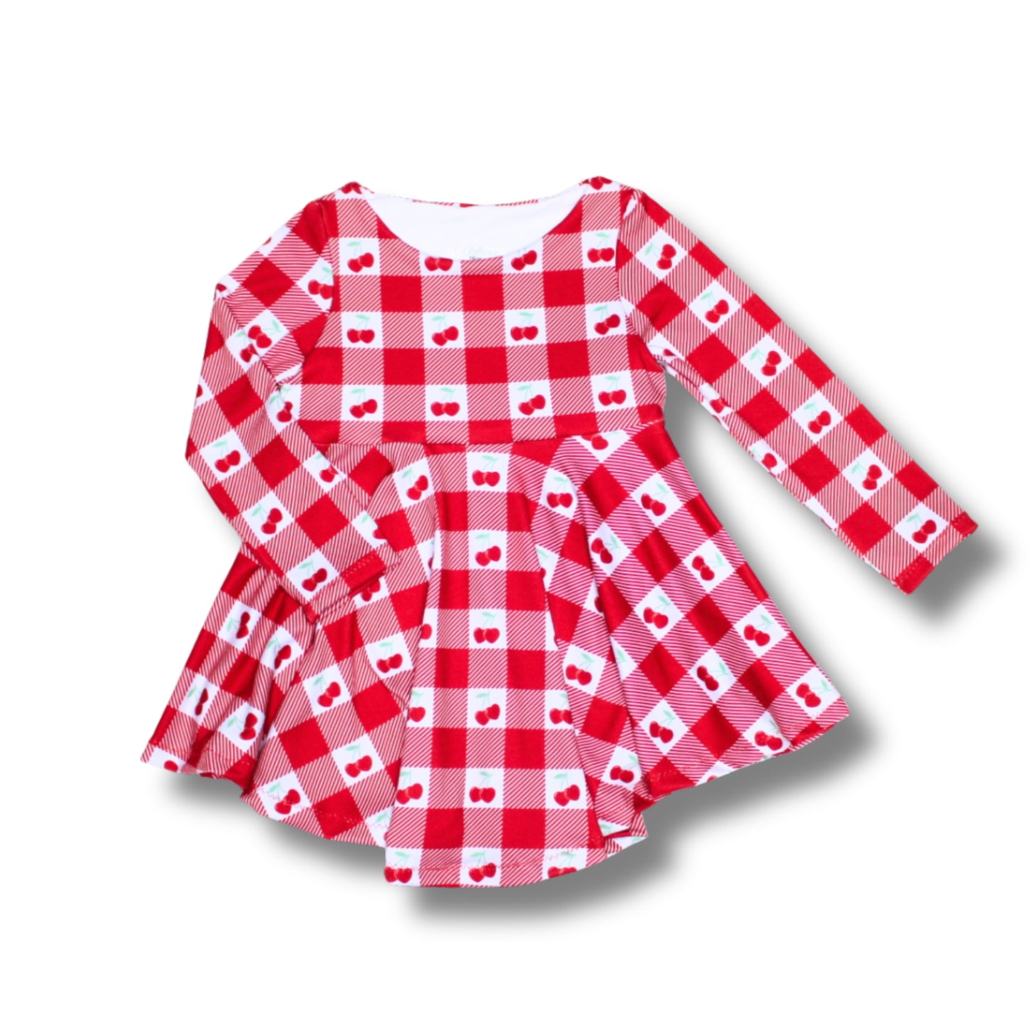Girls Cherry Dress, TAT 2-3 weeks