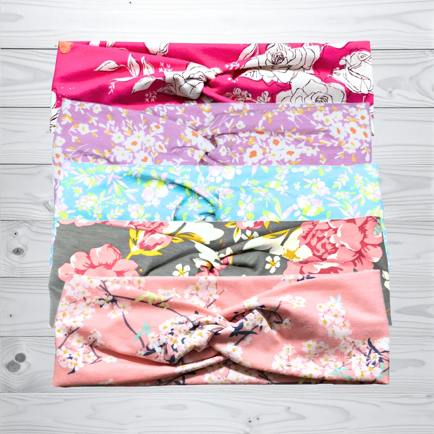 Cotton Floral Headbands