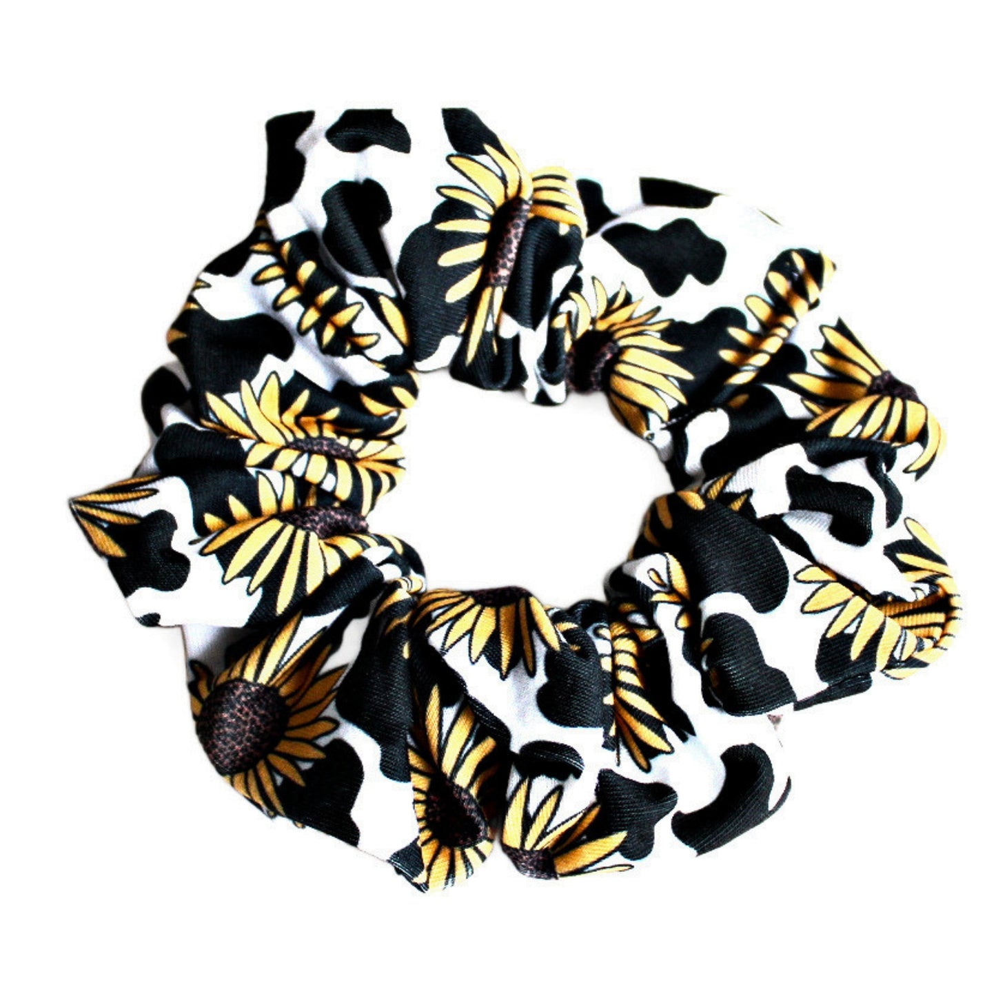 Cow Hair Scrunchies