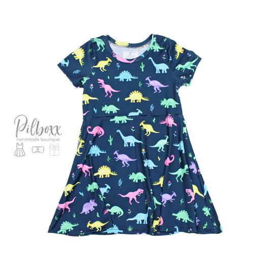 2t Dinosaur Dress
