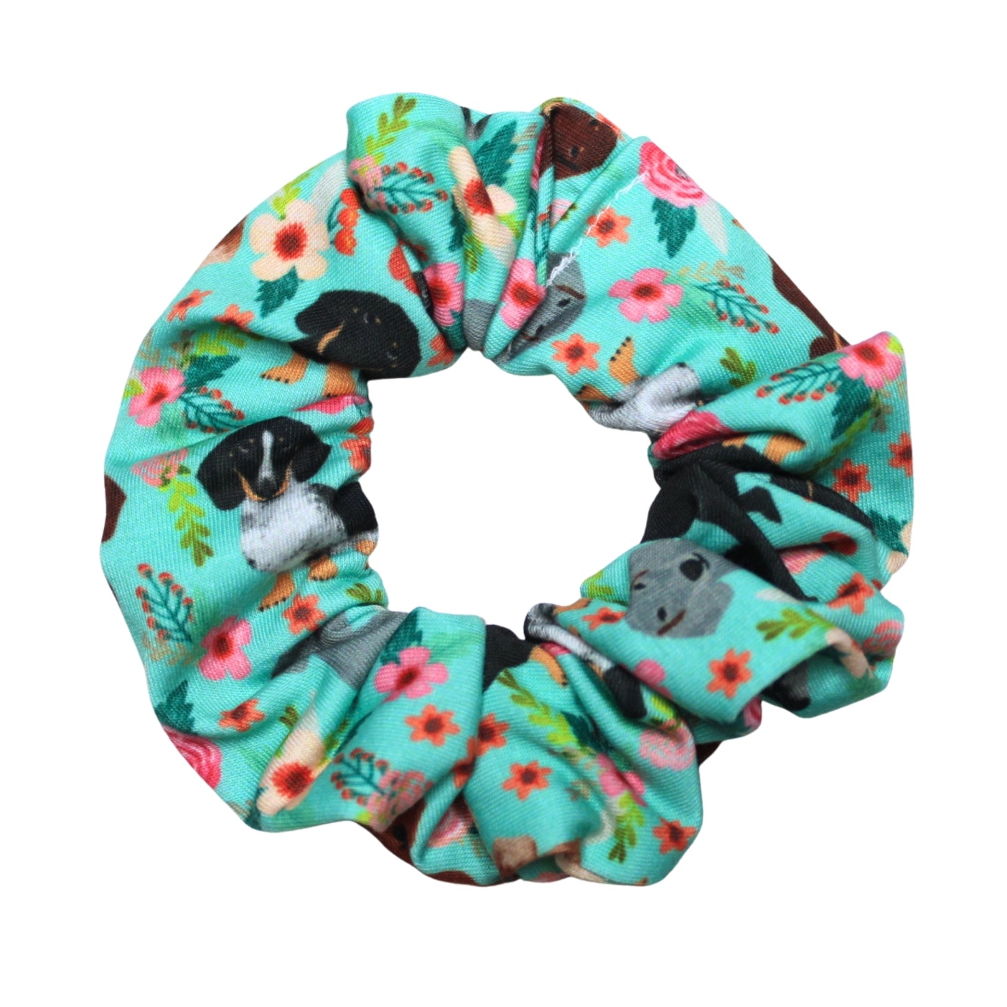 Wiener Dog Hair Scrunchies