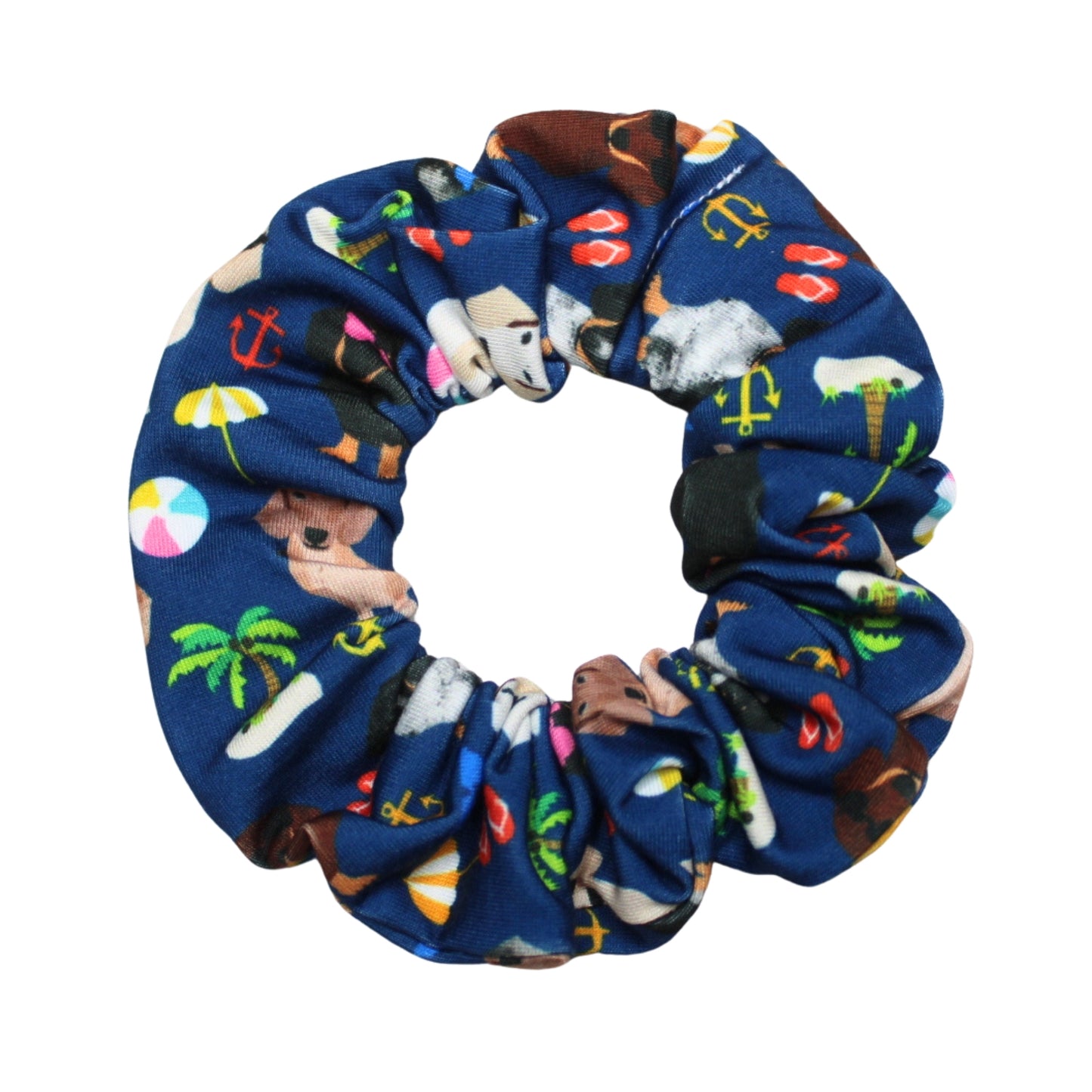 Wiener Dog Hair Scrunchies